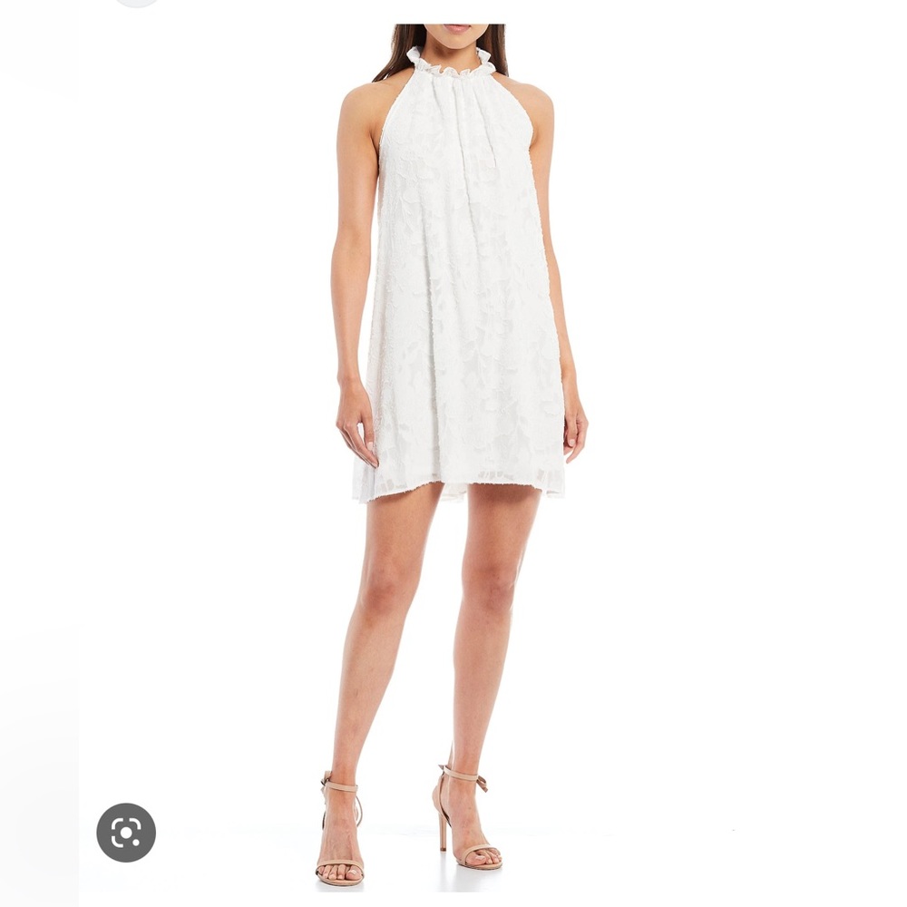 SACHIN & BABI Ivory Bridal Shower Dress